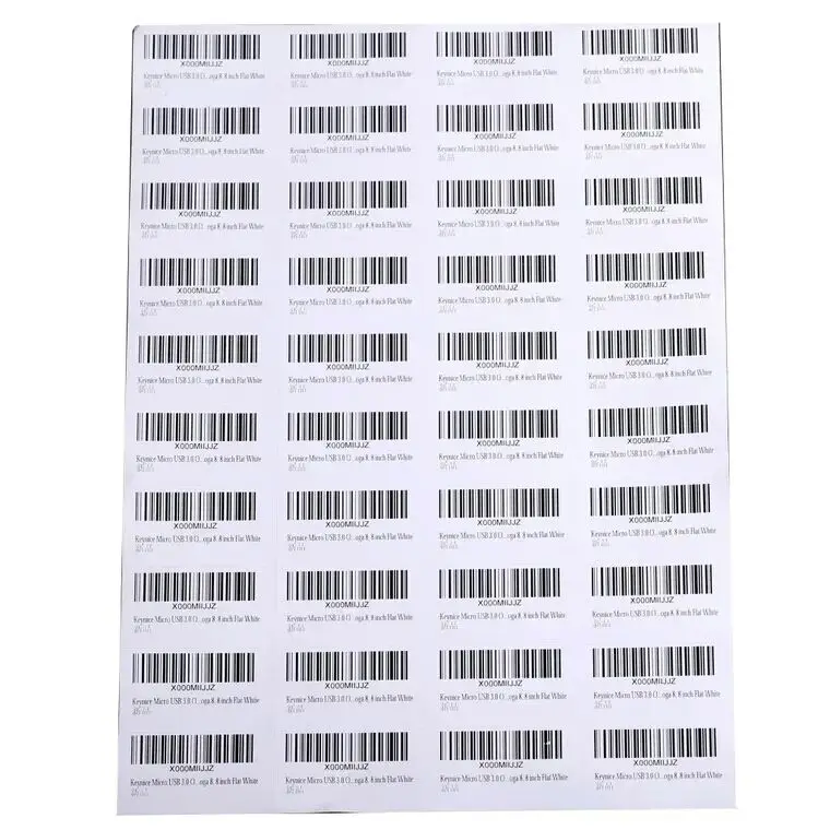 50 Sheets A4 Sticker 70X29.7 mm 30pcs In One A4 Sheet A4 Self adhesive  Sticker Printing Address Label For Inkjet Laser Printer