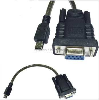 Db9 Rs232 Male To Mini Usb B Male Cable With Chipset Pl2303ra - Buy ...