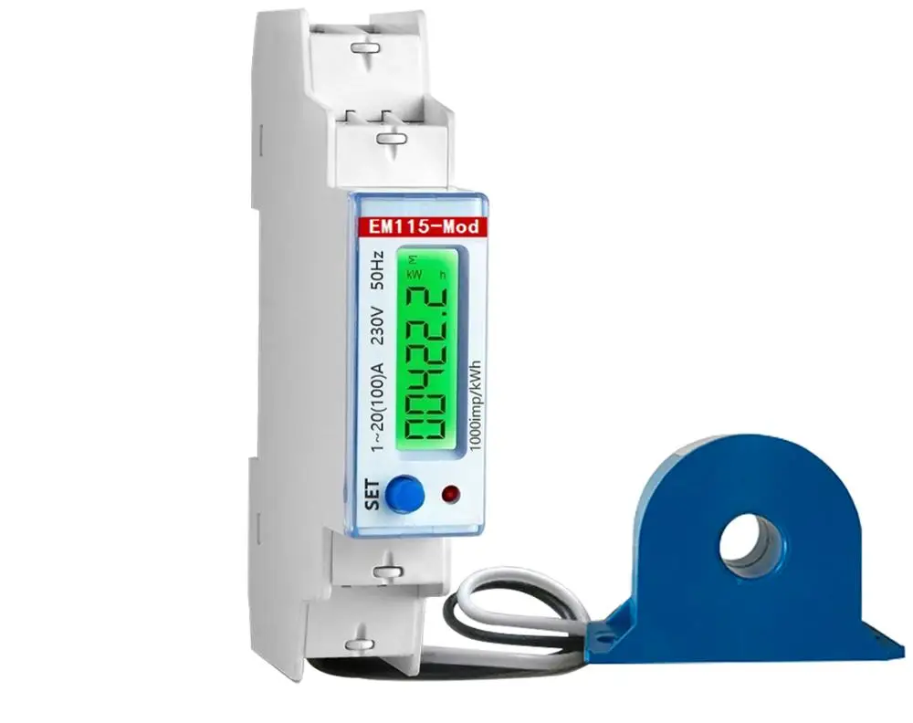 EM115-Mod-DO 120/230V 100A prepayment wireless lora electricity meter supplier - Famidy.com