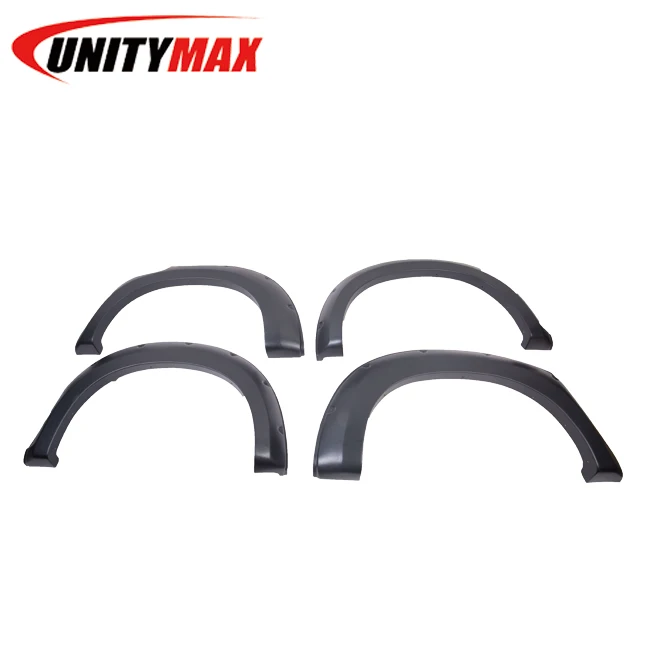 ABS Fender Flare for Isuzu Dmax 4x4 off Road Body Parts with Textured Finish ABS Material Black Color  Car Fender