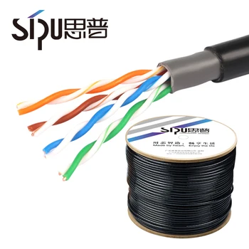 SIPU china wholesale the 4 pair outdoor utp cat 5 cat5e network cable with ethernet