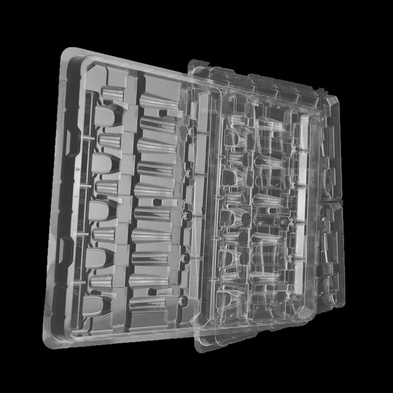 Пользовательские лотки, прозрачная блистерная упаковка, одноразовый лоток, пластиковый лоток для электронной фабрики