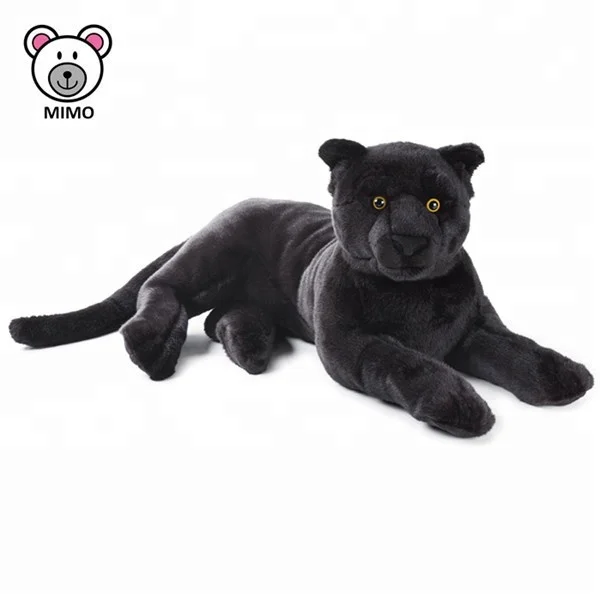 black leopard plush