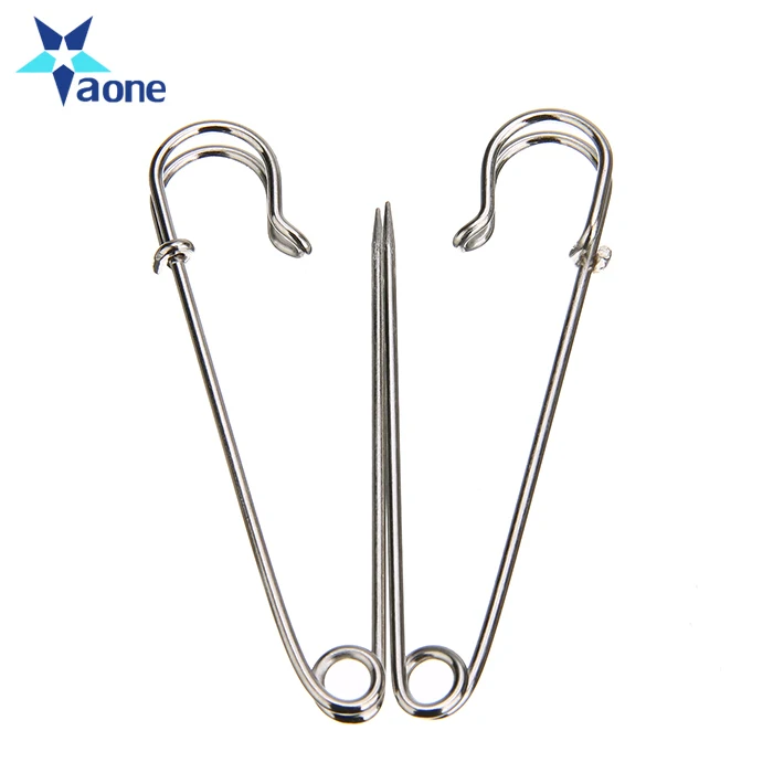 new large brooch stainless steel safety