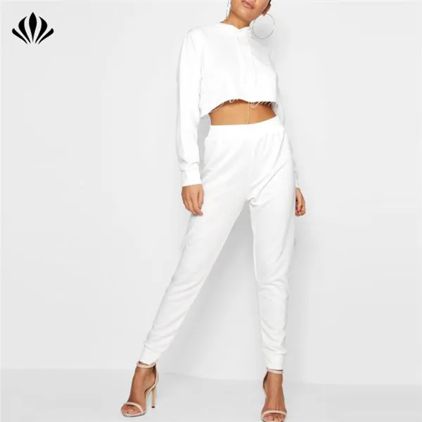 white jogging suit womens