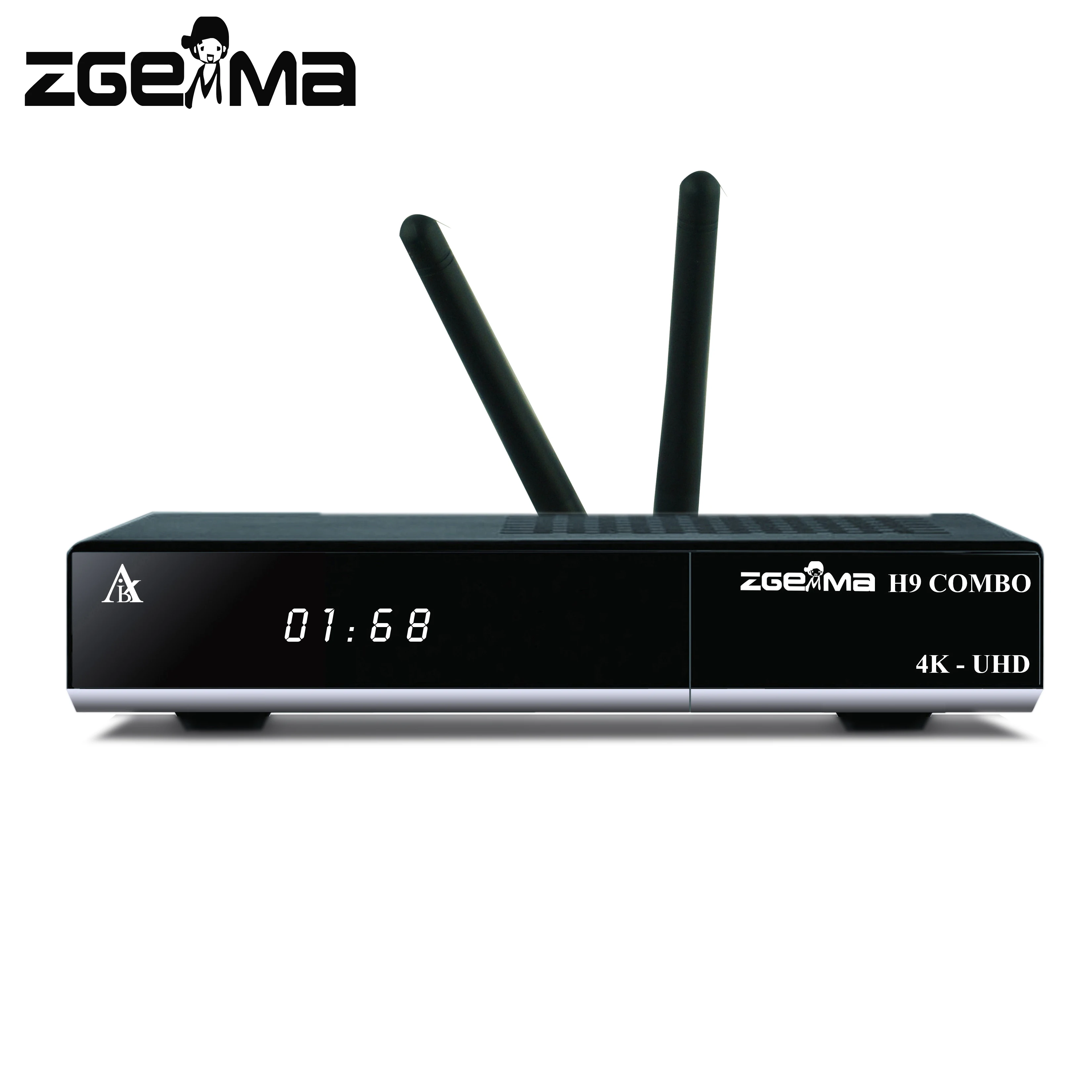 ZGEMMA H9 Combo mit DVB-S2X+2*DVB-T2/C Enigma2 Linux 4K UHD Digital Kabel empfänger 