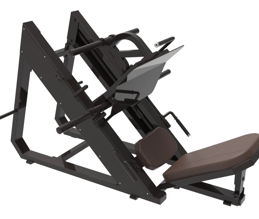 Коммерческий тренажерный зал оборудование силовых тренировок 45 градусный тренажер для ног, JG-1656