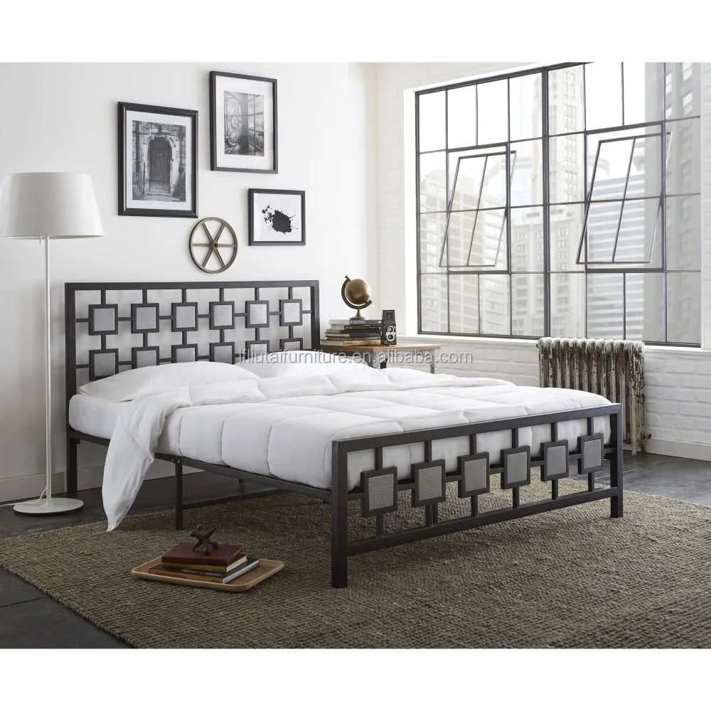 Latest Design By Famous Designer Hot Sale Modern Stylish Design Bedroom Furniture Metal Bed Double Size Bedroom Furniture Buy Latest Design Metal Bed