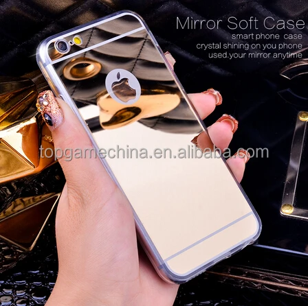 Capa Espelhada De Tpu Macio Para Iphone,Capinha De Luxo Da Moda Para Iphone  5,5s - Buy Caso Para O Iphone 5,Caso Tpu,Caso Tampa Traseira Product on  Alibaba.com