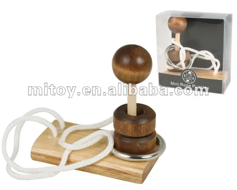 wood and rope puzzle