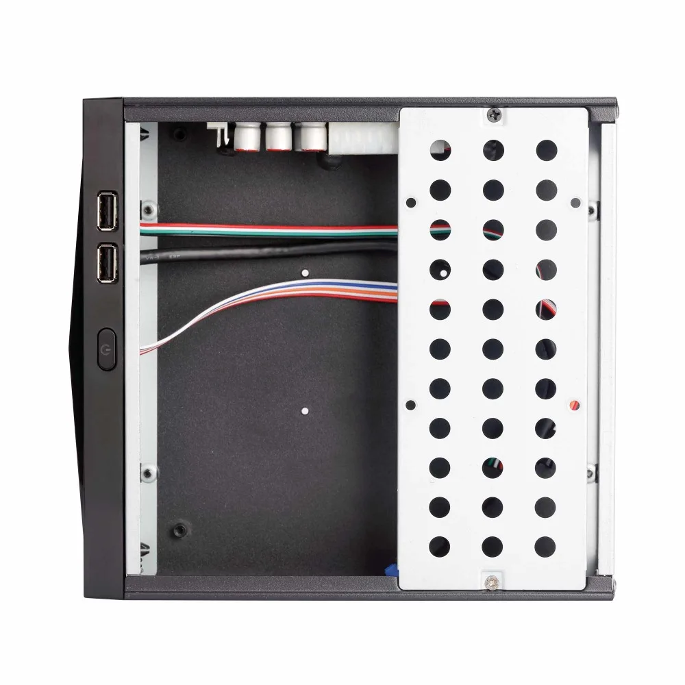 RGeek C01 SECC  Mini ITX PC Case External Power Supply Computer Case Panel Computer Case OEM