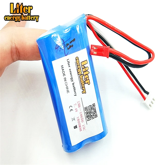 7 4 V 1800 mAh 18650 литиевая батарея вы Di U12A Syma S033g 6088 T 15c
