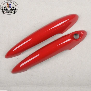 Plastic Material Stick on Cover Door Handle Trim for Mini Cooper R56 R50 R53 R57 R58 R59 R61