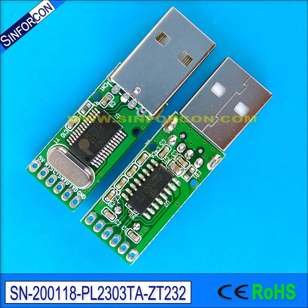 Prolific PL2303 Chip USB RS232 Wire End Serial Cable Stock Computer Cable with PVC Jacket Made From Pure Copper