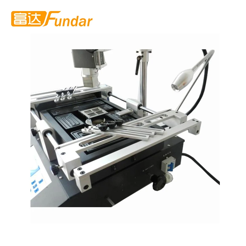 High Quality with Touch Screen Interface Bga Rework Station Honton Ht R490 Upgrade From Sp360 Bga Rework Station