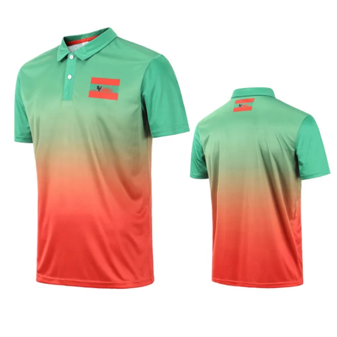 Custom Polo T Shirt Printing Sublimation Promotional Polo Shirt Buy