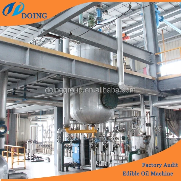 Rice Bran Sunflower Oil Refining Machine Working Process Flow Chart Machine for Refined Palm Oil Edible Soybean Canola Oil