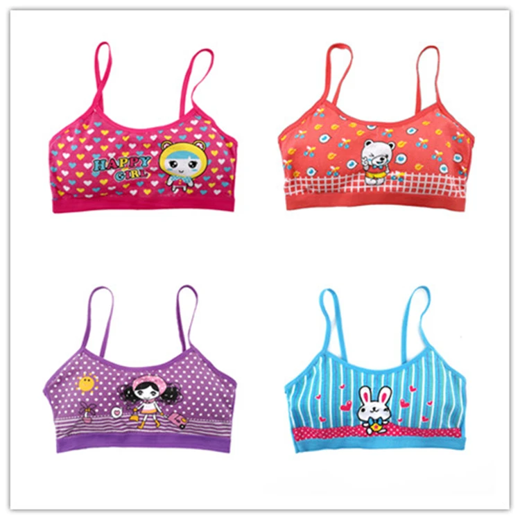 
Отличное качество, удобный детский бюстгальтер, бесшовное нижнее белье для детей 
