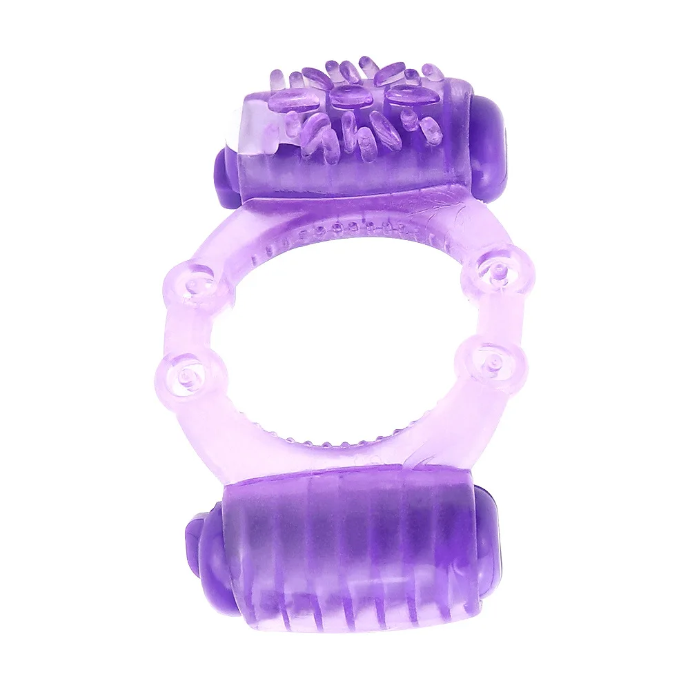 Best Sex Toys With Double Ring Motor Extender Wearing Male Stretcher  Vibrating Penis Cock Ring Toys for Man