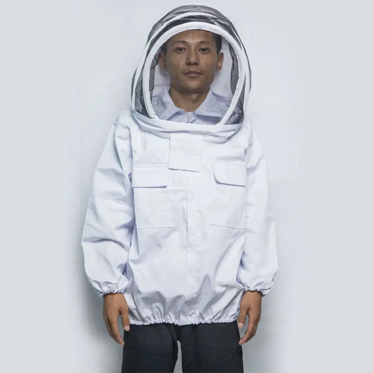 2021 медоносной пчелы костюм прямая фабричная поставка 3 слоя сетчатой тканью поли хлопок пчеловодства костюм для пчеловодов
