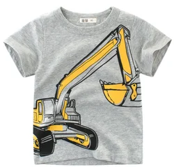 Детская летняя футболка из 100% хлопка с коротким