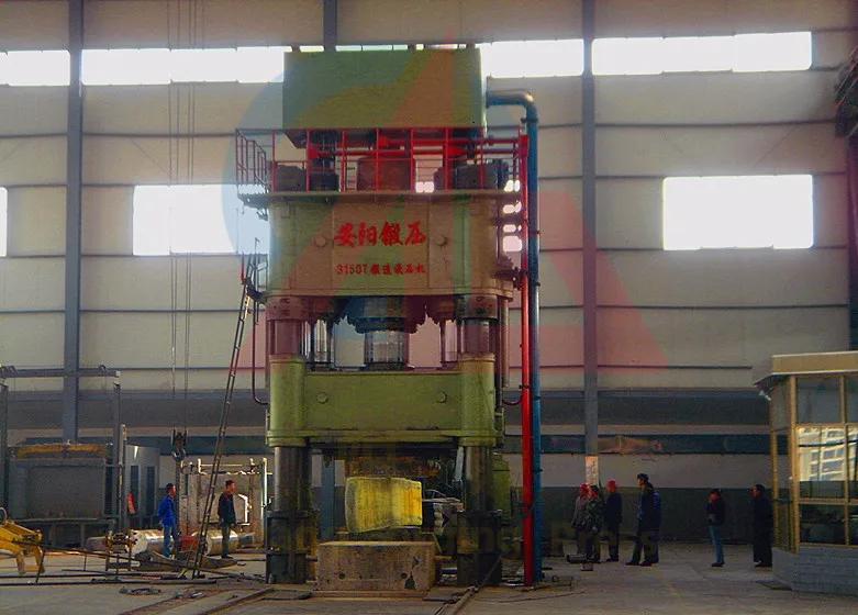 Fully Automatic Modern Hot Forging Stretching Press Machine for Big Open Die Forging 3150T