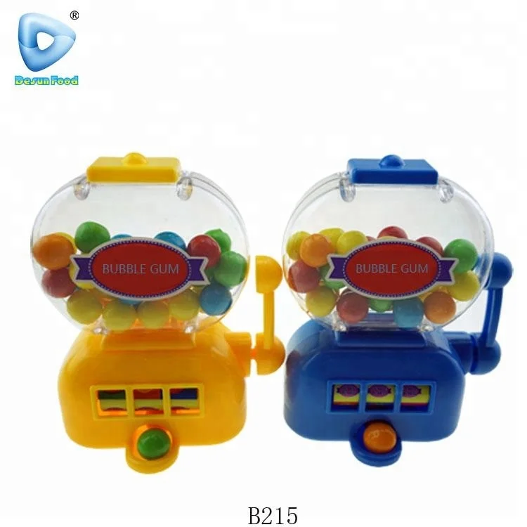 小型自動販売機バブルガムボールスロットマシンジャックポットキャンディーおもちゃ Buy バブルガム ガムボール マシンの大当たりキャンディーおもちゃ Product On Alibaba Com