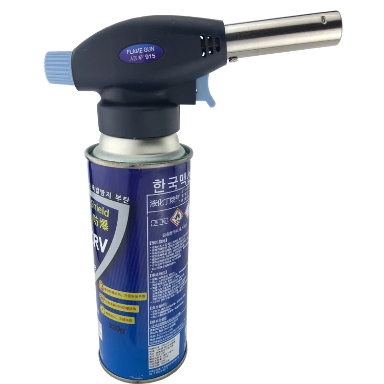 JETPRO Butan Fackel Feuerzeug – Einhandbedienung, Einstellbare Flamme Bis 2500°F