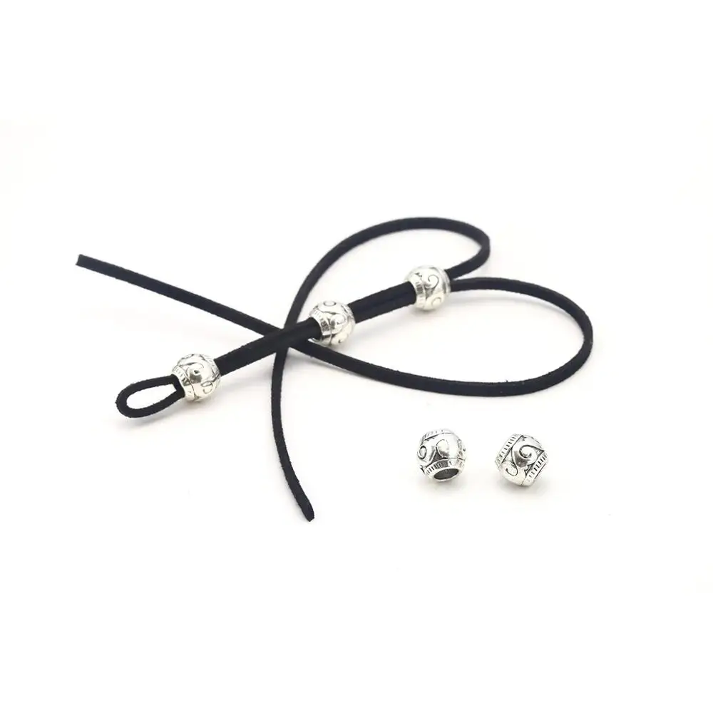 Набор из 5 простых индивидуальных модных уличных украшений в стиле ретро, плетеные украшения для волос из сплава, кольцо для волос