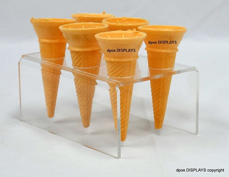 Buy Acrylic Ice Cream Cone Display Case Product On Alibaba Com