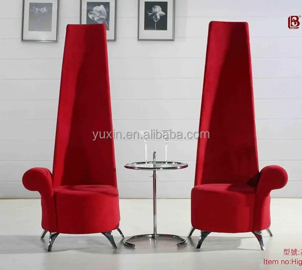 Customized Logo Modern Fabric Coffee Chair High Back Leisure for Hotel Bedroom Living Room Bar Chair
