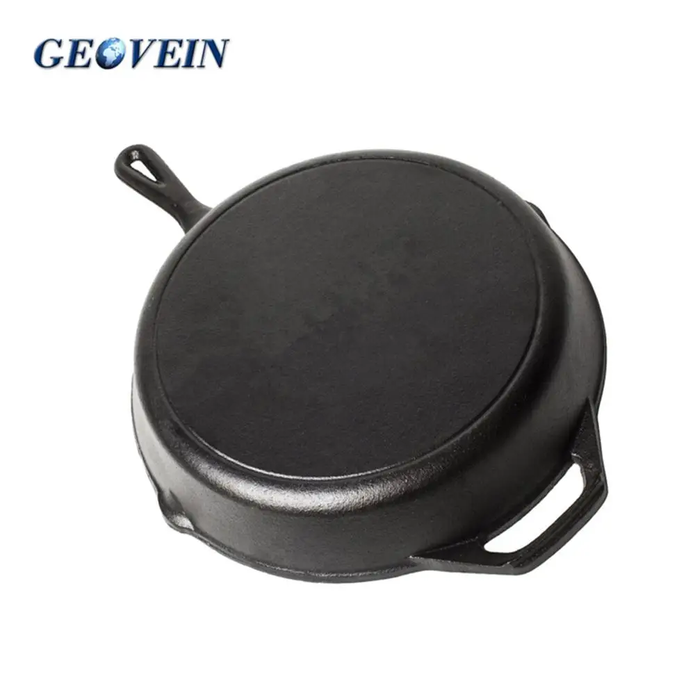 Pre Seasoned Cast Iron Skillet with Silicone Hot Handle Holder - 10.25 Inch  - China Kitchenware and Cast Iron Skillet price