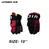 UICE 10'' black+red hockey glove
