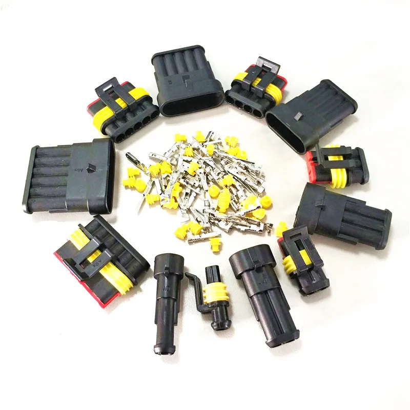 テレビ kenken1 6 Pin Super Seal 1.5 Series Waterproof Electrical Connector
