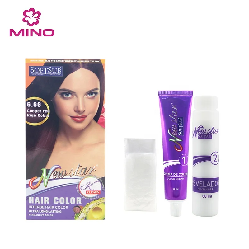 Hot Sale Coloring Products Hair Dye Oem Hair Color Cream Black For