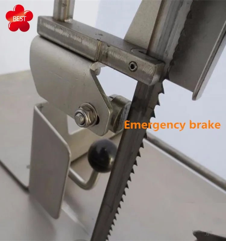 High-precision stainless steel bone cutter for meat cutting - ideal for beef, pork, lamb and frozen meat processing