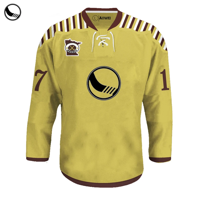 Blank Ice Hockey Training Jersey With Lace