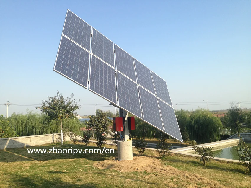 
 Система слежения за солнечной батареей для домашнего проекта, Жилой проект  