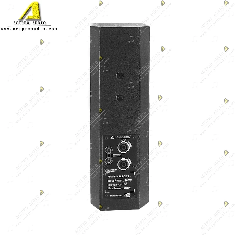 ACTPRO  CS34 Active Column Speaker Portable  Loudspeaker Mini Stage Professional Sound System Speakers Audio System