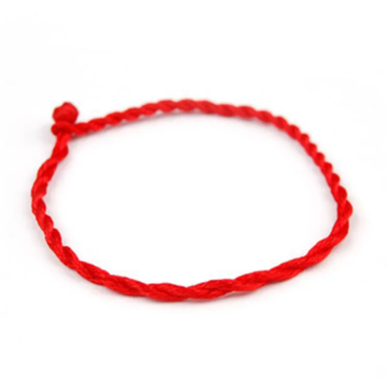 Fashion Red Thread String Bracelet Lucky Rope Bracelet Handmade Rope Line Women Men Jewelry Lover Couple Gift Bracelets