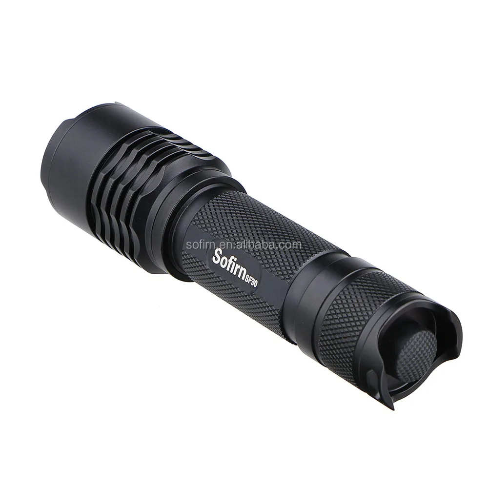 Rugged Low Power Consumption Rechargeable Flashlight 500lm Q5 LED Light 