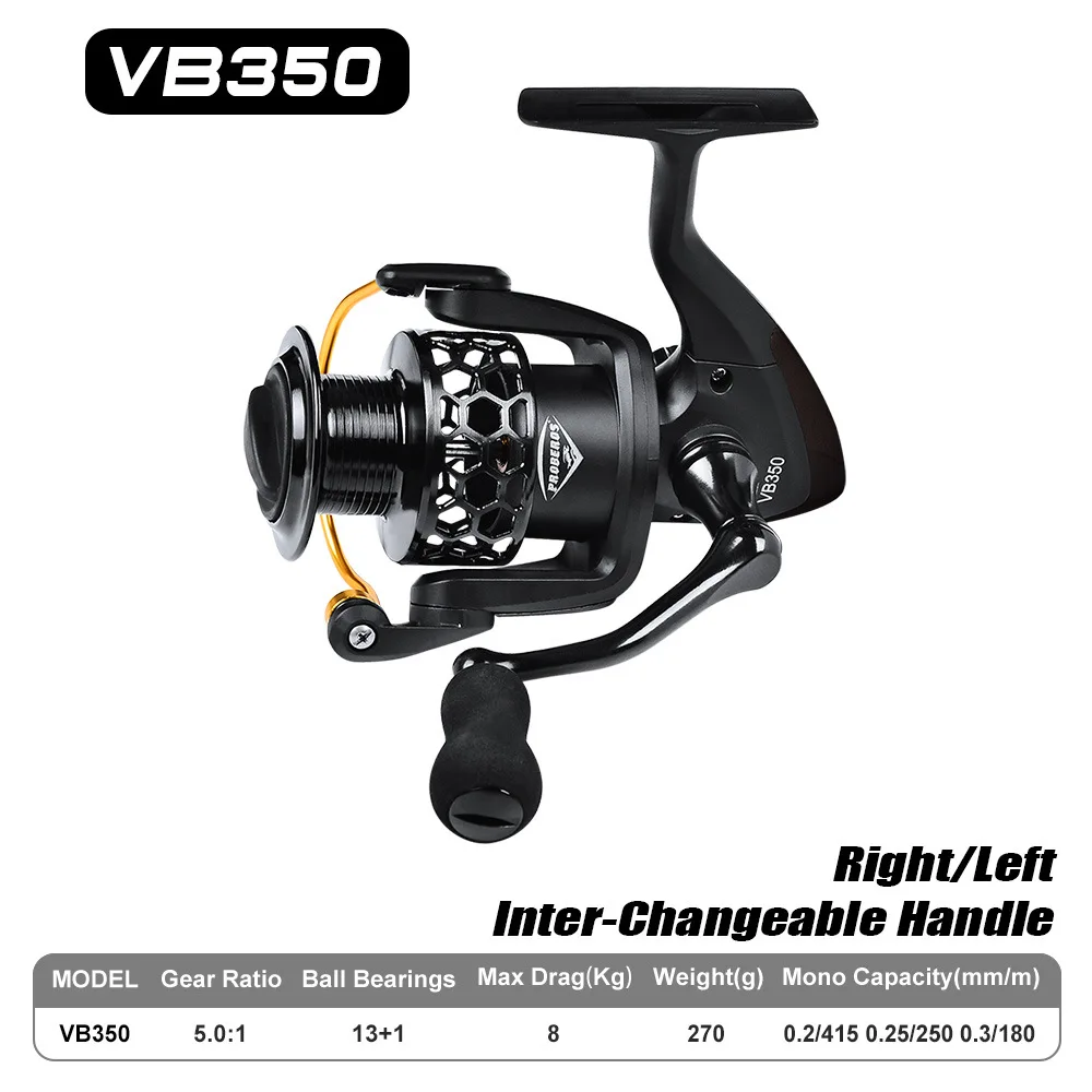 Pr-Yf Customized Big Size Long Casting Spinning Fishing Reel