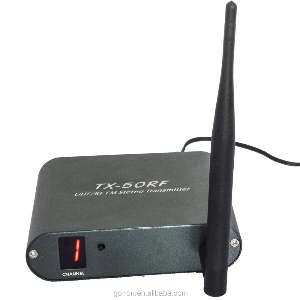 TX-50RF Wireless Transmitter for Silent Disco Parties, RCA