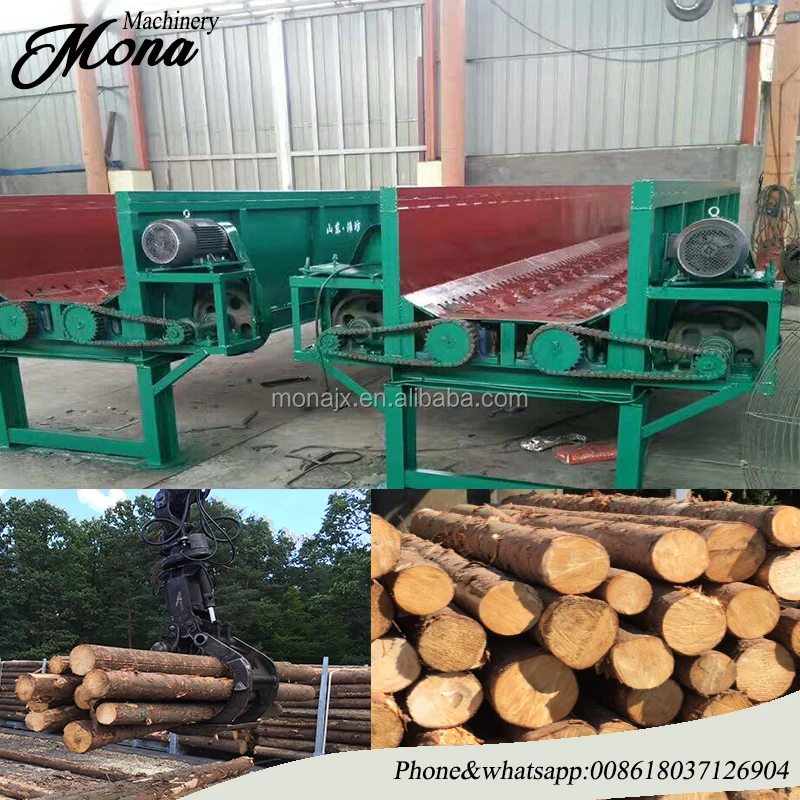 Wood Debarker Machine/Log Saw Cutting Machine/Tree Bark Peeling Machine
