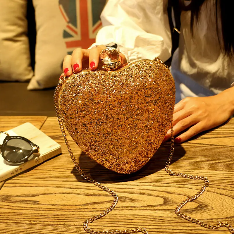 Women Handbag Heart Shape, Heart Shaped Crossbody Bag