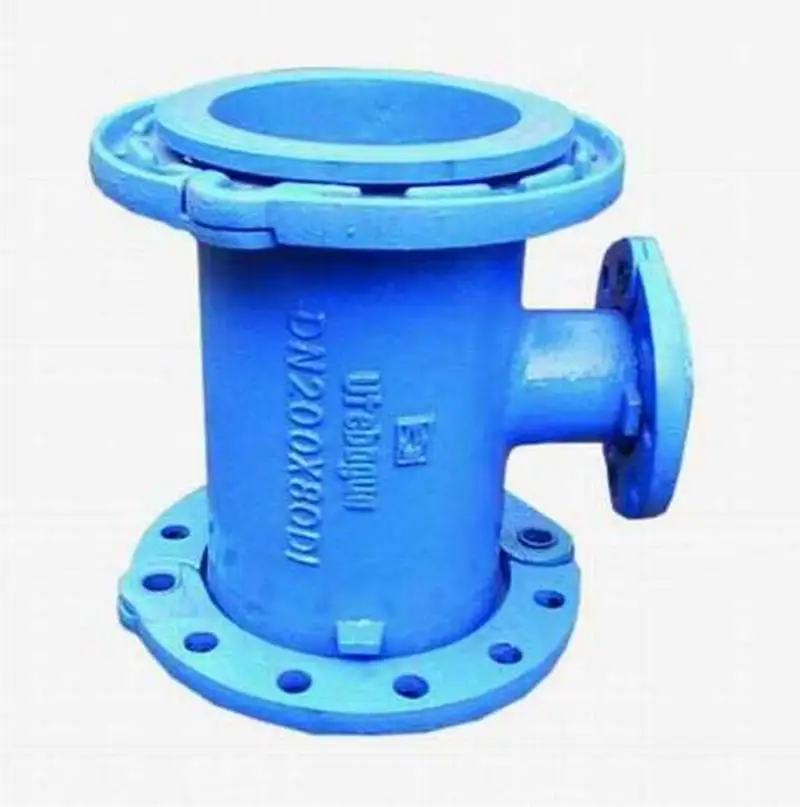 Ductile Cast Iron Flanged Tee DN100-DN600 for Pipe Joining, PN10/PN16 ...
