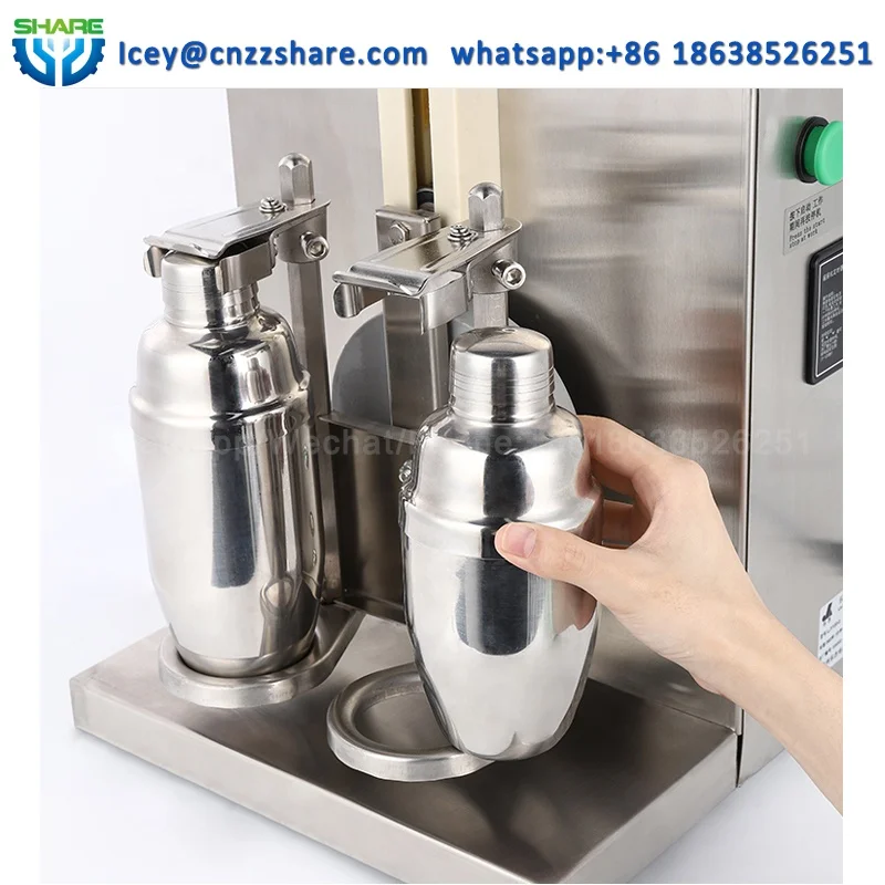  Electric Milk Tea Shaker Machine,120W Bubble Boba Milk