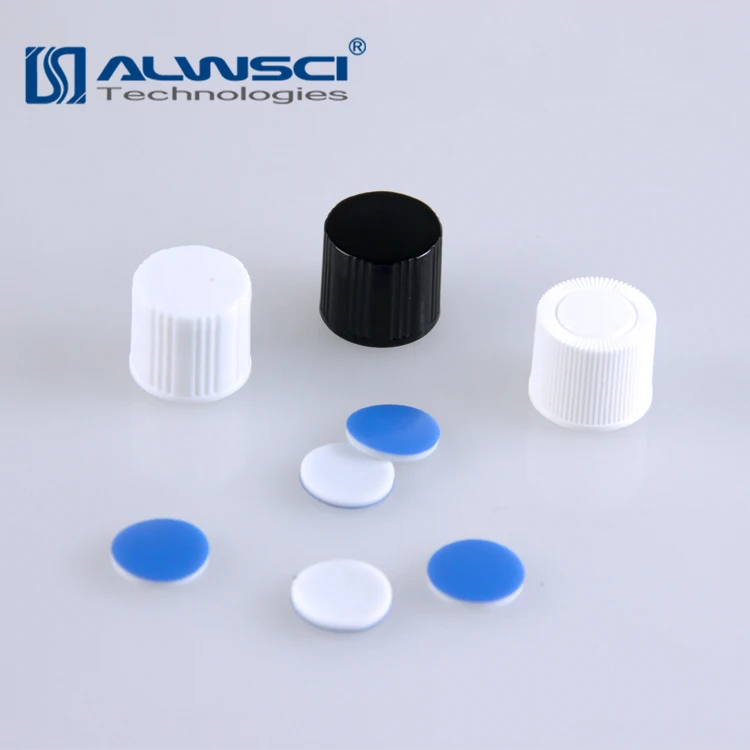 
 Прозрачные Стеклянные Лабораторные пробирки 10 мл с фенольной крышкой  