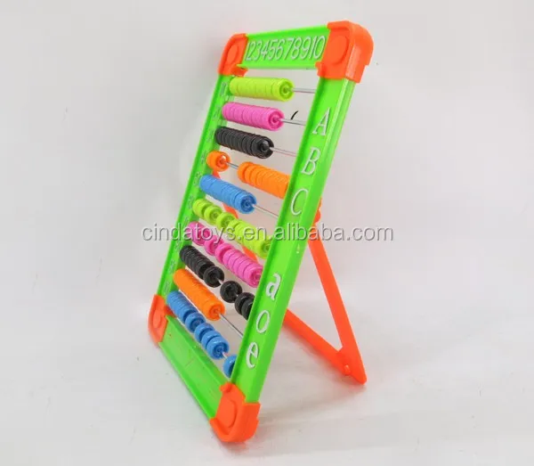 Игрушки для начальной школы, математический набор, игра для мозга, цветной Абакус, пластиковые математические игрушки для детей