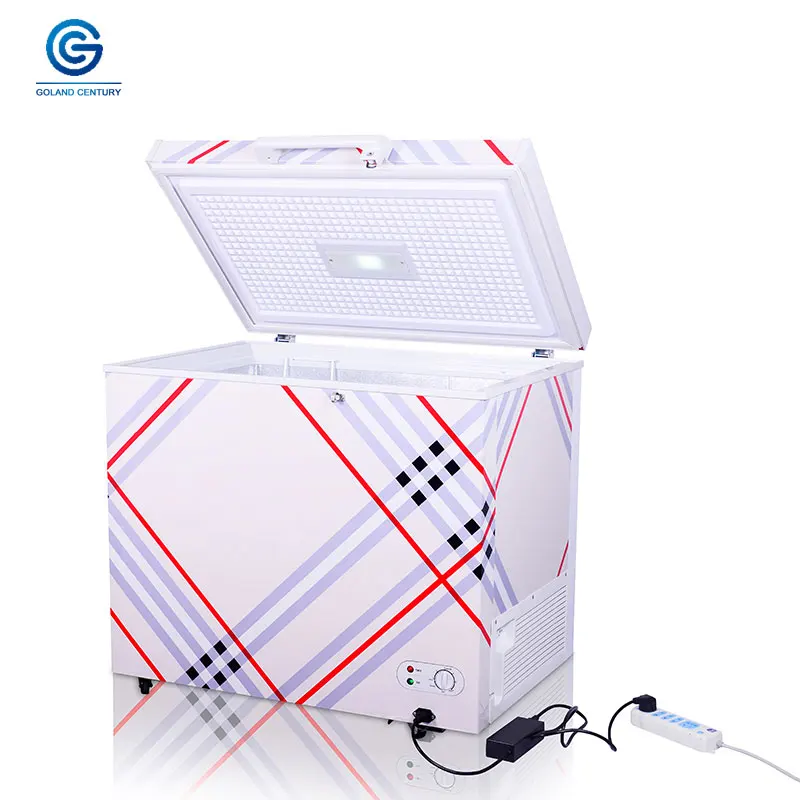 Different Portable Mini Solar Chest Deep Freezer With DC and AC Solution for Ice Cream